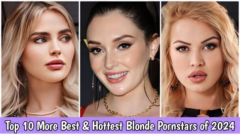 Top 20: Best, Hottest Blonde Pornstars (2024)